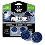 KontrolFreek Call of Duty: Warzone Performance Thumbsticks för Xbox One och Xbox Series X | 2 höga, hybrid| Blå/grå