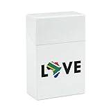 Älska Sydafrika cigarettfodral hållare låda normal storlek för män pappa