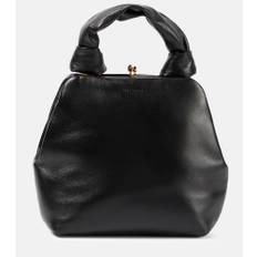 Jil Sander Goji Square Small leather tote bag - black - One size fits all