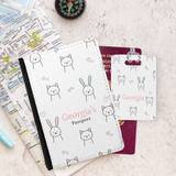 Animal Personalised Passport Cover And Luggage Tag