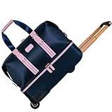 YIMAILD Bagage resväska handbagage 50,8 cm resväska dubbla lager kläder resväska nötningsbeständig resväska checkat bagage, b, 20inch