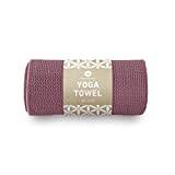 Lotuscrafts yoga handdukar Wet Grip - halksäkra och snabbtorkande - halksäkra yogahanddukar som ger ett starkt grepp mot golvet - yogahandduk perfekt för yoga i höga temperaturer [183 x 61 cm]