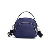SKINII Women's Tote Handbags， Kvinnors Väskor Billiga Casual Kvinna Bag Nylon Crossbody Väskor Mini Små Kvinnor Axelväska Damväska (Color : Blue)
