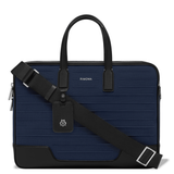 RIMOWA Never Still - Canvas Briefcase in Navy Blue - Canvas & Leather