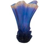 Daum - Croisière stor draperad vas - unisex - kristall - one size - Blå