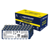 AA batterier | Alkaliska batterier | LR6 | 40 st. paket