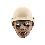 Hworks Zombies cosplay mask plast overhead omslag halloween kostym rekvisita