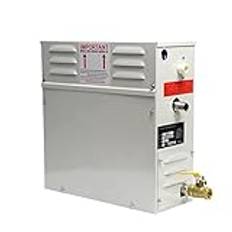 Ånggenerator för bastu 3kW/4,5 kW Kommersiell ånggenerator bastu ångbadmaskin for hembastu rum SPA Rökmaskin med digital styrenhet med fjärrkontroll för temperatur(Color:4.5kw)