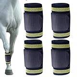 Horse Ben Wraps - 500g Förstärkt Horse Ben Bandage | Animal Ben Wraps Rem | Hästbandage Mjuka | Hästbensärmar För Dagligt Underhåll, Träning Och Racing