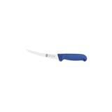 Urbeningskniv, 13 cm, Icel Safe, blå, flexibel, svängt blad