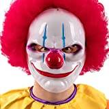 Carnival Toys 784 mask skräck clown, flerfärgad, en storlek