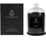 K. Lundqvist Stockholm Scented Candle with Glass Cover Boulevard/Raspberry & Blueberry 300 g