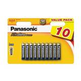 Panasonic Alkaline Power AAA batterier - 10 st