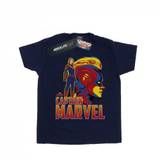 Marvel Boys Captain Marvel Character T-shirt