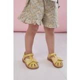 Angulus - Begynder sandal med glittersløjfe og velcrolukning - 2724/2825 Pineapple/Pineapple Glitter - 20