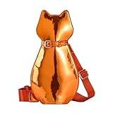 Xuanxi Väskor för kvinnor, mini crossbody väska trendig och praktisk bröstväska axelväska för modeälskare, Orange