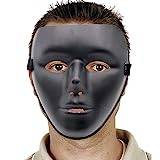 Halloween ansiktsmask - Halloween Kostym Helansiktsskydd | Justerbart Carnival Halloween Party Ansiktsskydd för Masquerade, Cosplay Higyee