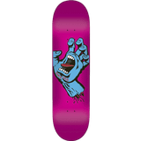 Santa Cruz Screaming Hand Deck Skateboards Pink 7.2" - 7.8