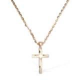Cross Charm Long Necklace