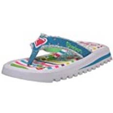 Skechers Heatwaves Fable 86205L, sandaler för barn, Blå blm - 36 EU