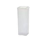 AQXYWYUI Brödhållare Hållbar Lufttät plastmatbehållare Brödförvaringslåda for brödlimpa Crisper Kylskåp Kökstillbehör (Color : White)