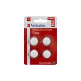 Verbatim Litium Knappcellsbatteri CR2016 - 4 Pack