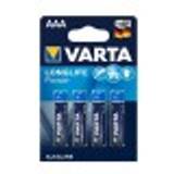 4 x AAA Varta alkaline-batterier - High Energy