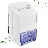 Dehumidifier, 1300ml Interior Dehumidifiers Suitable For 269ft2 Of Space, Automatic Shut-Off Portable Silent Dehumidifier Suitable For Bathrooms, Bedrooms, Dormitories