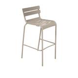 Fermob - Luxembourg Bar Chair, Nutmeg - Beige - Barstolar utomhus - Metall