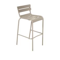 Fermob - Luxembourg Bar Chair, Nutmeg - Barstolar utomhus - Frédéric Sofia - Beige - Metall