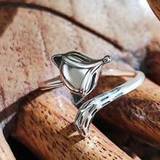 SHEIN 1pc Unique Fox Ring Ladies Jewelery For Women S925 Sterling Silver Elegant Animals Adjustable Ring Fine Jewelery Gift For Daily Deco