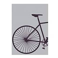 Enkel Design Cykelkonsttryck Affischer Abstrakt Sport Modern Dukmålning Väggbilder Cykel Atlet Älskare Present Heminredning(Color:B,Size:60X90cm No Frame)