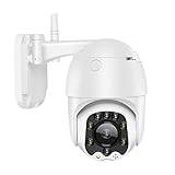 Vidvinkelsäkerhetskamera, 4G SIM-kort IP-kamera WiFi Videoövervakningskamera Utomhussäkerhet PTZ CCTV-kamera 2-vägsljud 5X optisk zoom Färg Natt Lätt att installera, med signalförstärkardesign (Size