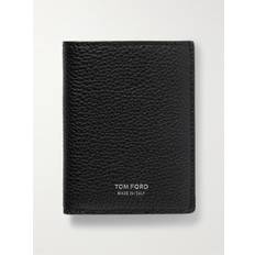 TOM FORD - Full-Grain Leather Bifold Cardholder - Men - Black