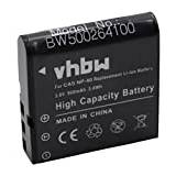 vhbw batteri lämpligt för Casio Exilim EX-Z30/Z40/Z50/Z55/Z57/Z200 etc. videokamera videokamera videokamera (950 mAh, 3,6 V, litium)