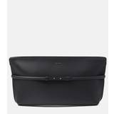 Max Mara Archetipo leather clutch - black - One size fits all