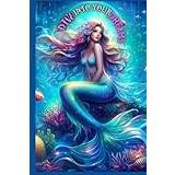 Ocean Siren: Mermaid Marine Life Hardcover Journal Notebook | A5 Format, 365 Pages, 6x9 Inches, 15.24x22.86cm | Perfect for Office, Home, School, ... & Note Taking, Dive into Your Dreams (Blue) - Inbunden