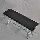 NSQCCVKX Utomhus bänkkudde 122 cm uteplats lång soffkudde med knytband, burspråksfönster, stol, soffa, trädgård, ersättning, loveseat-kudde för veranda, gunga matbord picknickbord