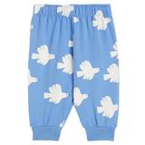 Tinycottons Baby Doves cotton-blend jersey sweatpants - blue - 68