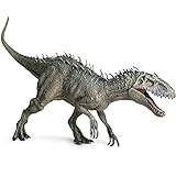 FIYSON Tyrannosaurus Rex Dinosaurie-modell, plastsimulering, Jurassic Indominus Rex actionfigurer, öppen mun, världsdjursmodell, barnleksak, samlargåva