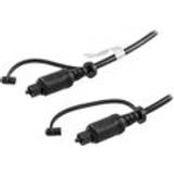 DELTACO TOTO-10 Digital audio cable (optical) Black 10m