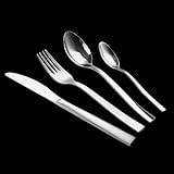 Flatware Sets 4pcs Cutlery Tableware Steak Fork Spoon Knife Set Dinnerware Stainless Steel Luxury Flatware Set Kitchen Table Cutlery Zero Waste (24pcs