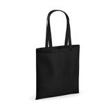 Westford Mill Recycled Cotton Tote Bag - Black - One Size