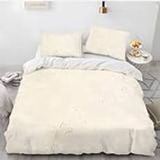 Super King Size påslakan sängkläder med dragkedja andningsbart allergivänligt mikrofiberpåslakan 260 x 220 cm (102,3 x 86,6 tum) + 2 örngott 50 x 75 cm (19,7 x 29,5 tum) marmorserie