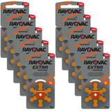 Batterien Rayovac, Zinc Air, 13, 1.4V, Extra Advanced, 10 x 6er Pack