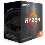 AMD Ryzen 5 5600X MPC 6-Core 12-Thread (65W), 3,7/4,6 GHz, 35 MB cache, Socket AM4, boxad med Wraith Stealth-kylare
