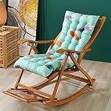Sun Lounger Cushion, Garden Bench Cushion, Sunbed Rocking Chair Cushion, High Back Chair lounger Cushions, for Indoor Outdoor Garden Patio Living room,23,48cm*158cm