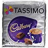Tassimo Cadbury chokladspecialitet, kakao, choklad, kapsel, 8 T-skivor/portioner
