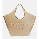 Balenciaga Mary-Kate Medium leather tote bag - beige - One size fits all