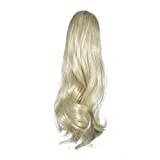 Love Hair Extensions syntetiskt hår hästsvans viktoriansk med snodd, 40,5 cm, 16 Sahara Blond